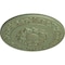 Ekena Millwork Sydney Ceiling Medallion (Fits Canopies up to 5 3/4"), 27 3/4"OD x 2"P, Cloud Burst Crackle CM27SYCBC - alternate 3